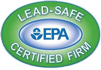 logo:   lead-safe certified firm with EPA logo in the center.